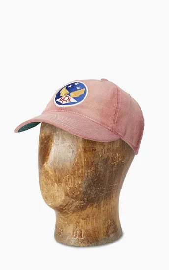 RRL 가먼츠 다이드 윙로고 볼캡 핑크 블랙 포함 4종