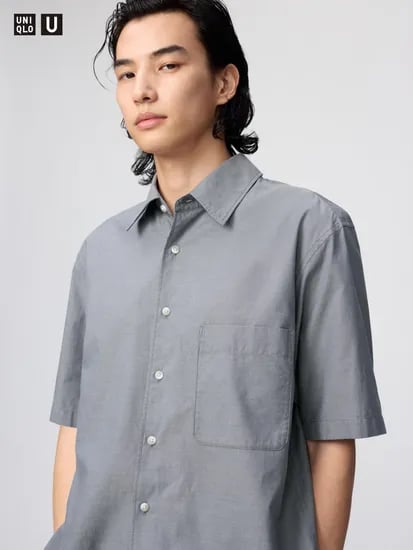 유니클로U 박시셔츠 7900원