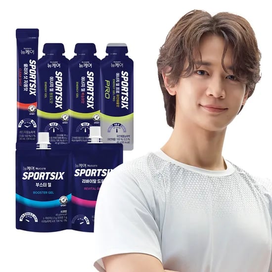 뉴케어 스포식스 에너지젤 체험팩 6종 8,900원