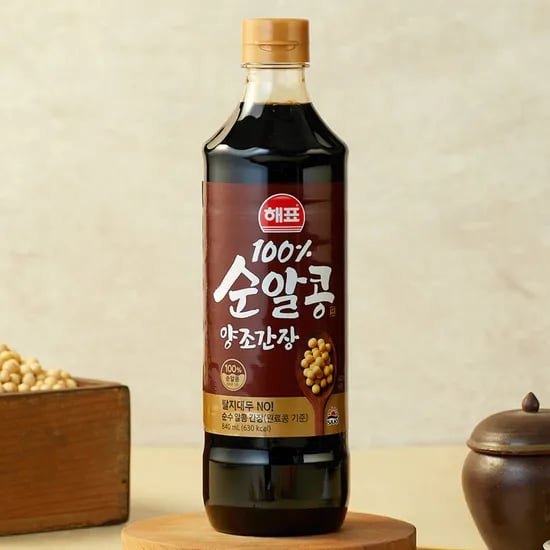 해표 순알콩간장 840ml 2개+랜덤 1개