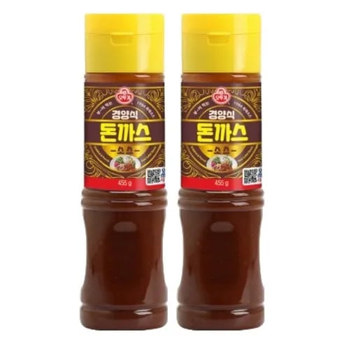 오뚜기 경양식 돈까스 소스, 455g, 2개