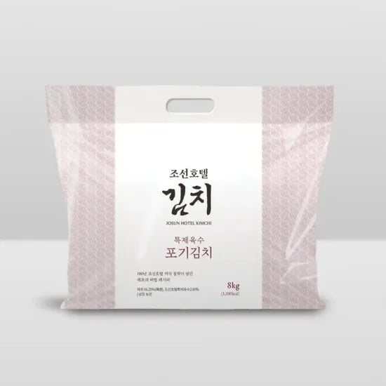 조선호텔 특제육수 포기김치 8kg