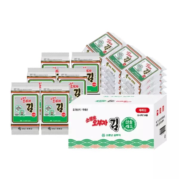 소문난오부자 도시락김 5g 54봉