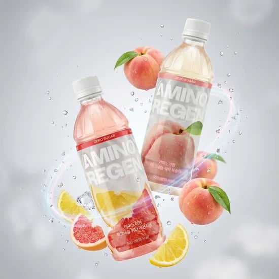 체험팩 아미노리젠 마그네슘 워터 500ml 6병