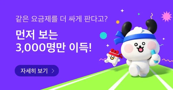 이야기알뜰폰 LG망 11기가+일2기가(4개월)