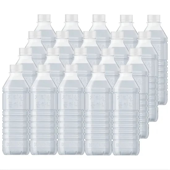 생수 지리산 물하나 무라벨 500ml X 80병