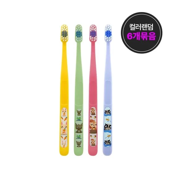 조르단 아기 칫솔 버디 6개입
