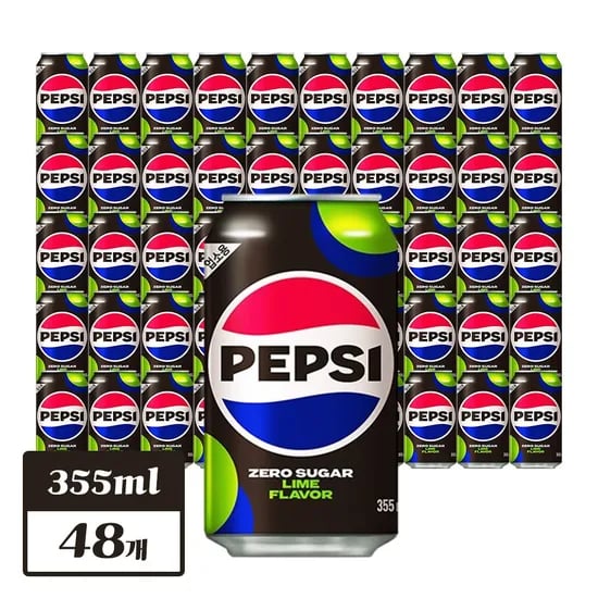 펩시제로 라임 355ml 48캔