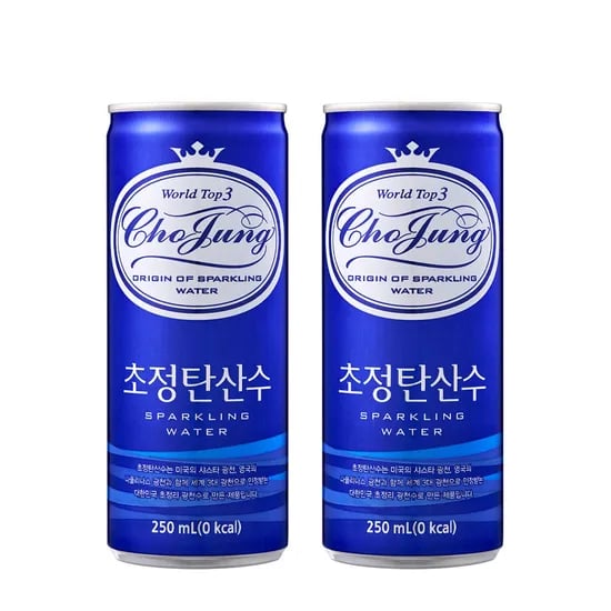 초정탄산수 플레인 250ml X 60캔