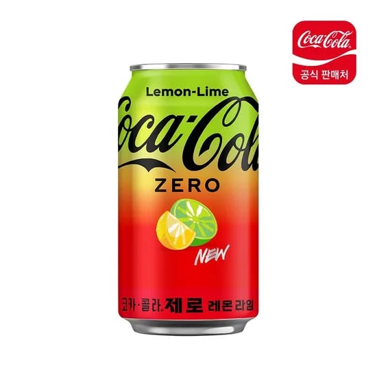 코크제로 레몬라임 350ml 24개
