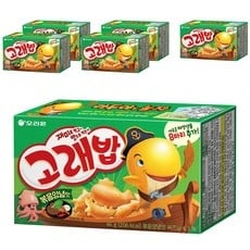 오리온 고래밥 볶음양념맛 46g 6개