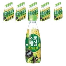 초록매실 스파클링 제로 350ml x 20개
