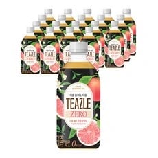 티즐 제로 자몽블랙티 500ml 20개