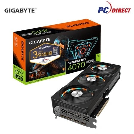 기가바이트 RTX 4070 SUPER GAMING OC D6X 12GB / 4070 Ti SUPER Gaming OC D6X 16GB (115만