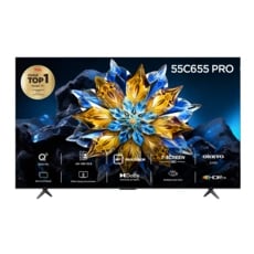TCL 4K UHD QLED TV 55인치 55C655 PRO 스탠드형