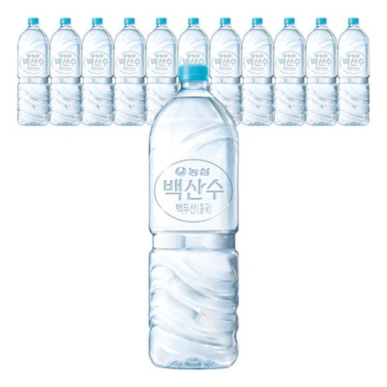백산수 무라벨 2L 12병