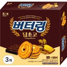 버터링 딥초코 155g 3개
