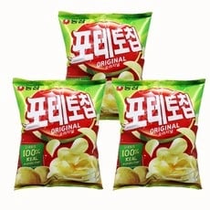 포테토칩 오리지널 60g 3개