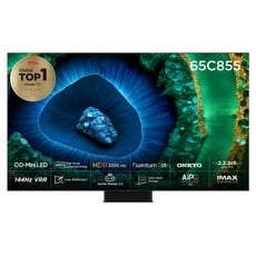 역대 최저가 TCL 65인치 TV 4K QD-Mini LED 65C855(와우전용)