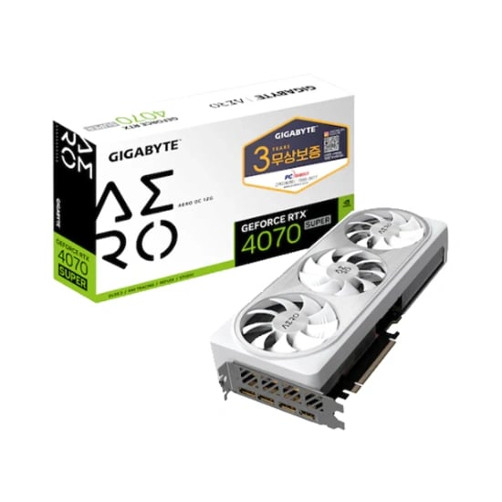 GIGABYTE 지포스 RTX 4070 SUPER AERO OC D6X 12GB 제이씨현