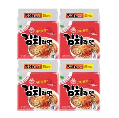 오뚜기 김치라면 120g 40개 외 7종