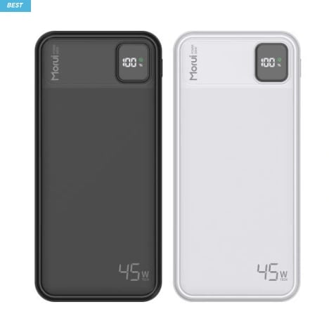 모루이 45W 20000mAh PD PPS 초고속충전2.0 보조배터리