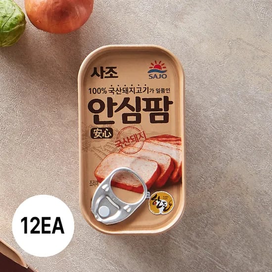 사조 안심팜 115g 12개