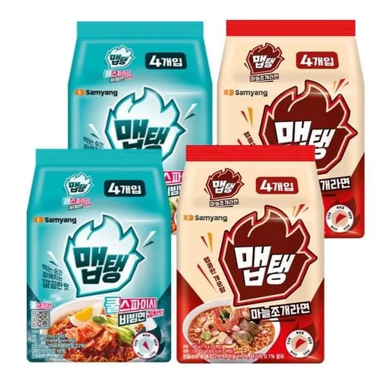 맵탱 비빔면 8개+마늘조개 8개