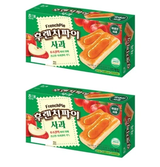 후렌치파이 사과, 192g, 2개
