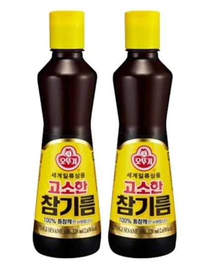 오뚜기 고소한참기름 320ml 2개
