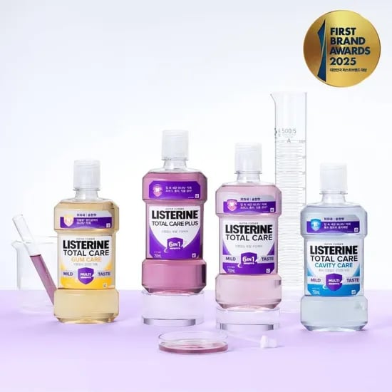 리스테린 구강청결제 쿨민트 750ml 4개입