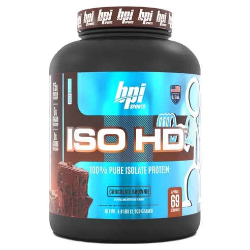 비피아이스포츠 아이소 HD 퓨어 아이솔레이트 프로틴, 2.21KG 초콜릿 브라우니맛 // 마이프로틴 세일 및 쿠팡발 프로틴 시세 분석