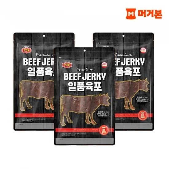 머거본 소고기 일품육포 180g x 3봉 (페이코)