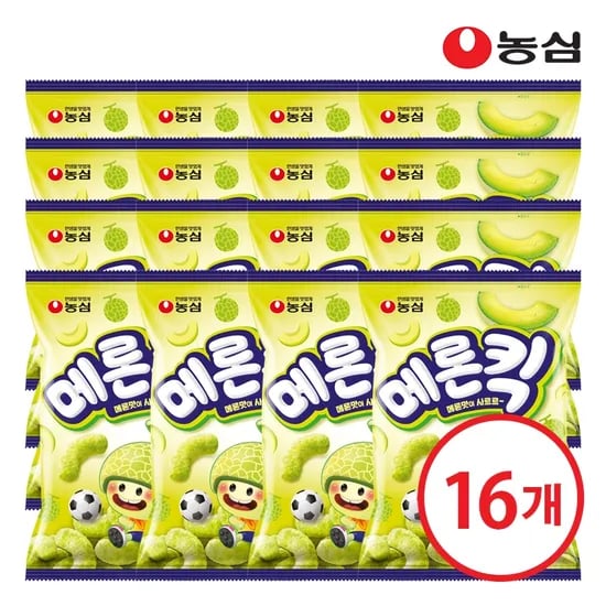 농심 메론킥 60g x 16개