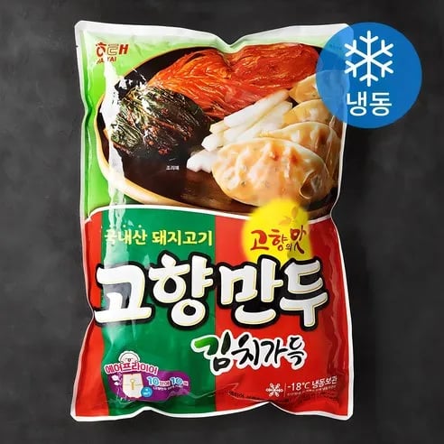 고향만두 김치가득 (냉동), 1.8kg, 3개