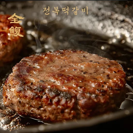 전복 떡갈비 100g x 20장