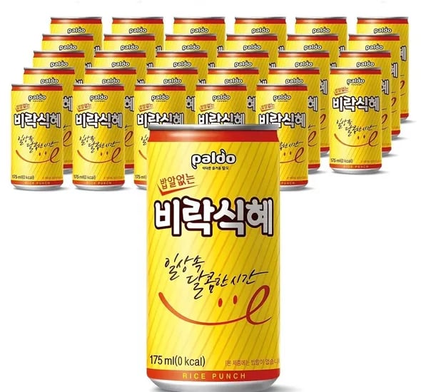 타임딜) 팔도 밥알없는 비락식혜, 175ml, 30개
