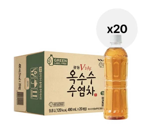 옥수수수염차 무라벨 500ml 20개입