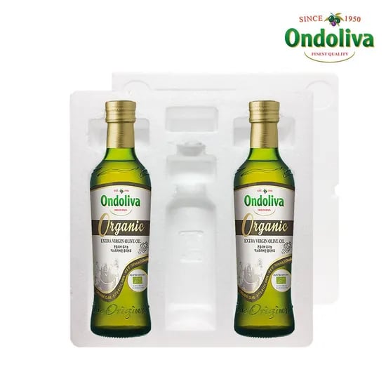 온돌리바 유기농 엑스트라버진 올리브유 500ml 2병