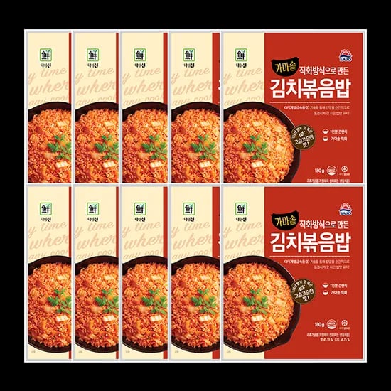 가마솥 김치볶음밥 180g x 10