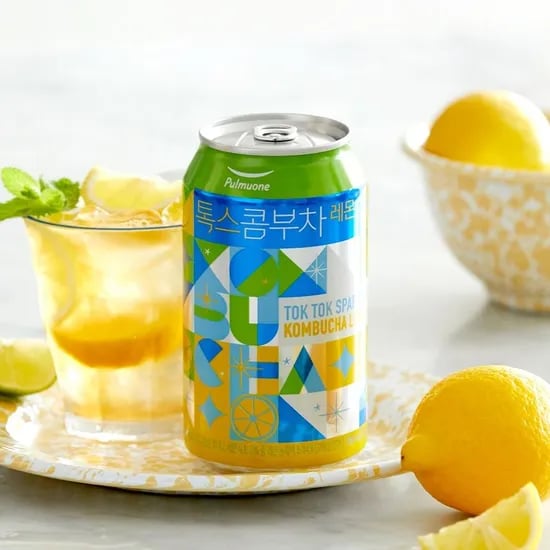풀무원 콤부차 스파클링 레몬맛 350ml 12캔