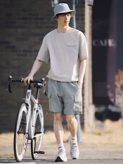 폴햄 무브 나일론 카고 밴딩 쇼츠