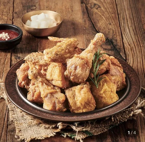 마니커에프앤지 바사삭치킨한마리 550g