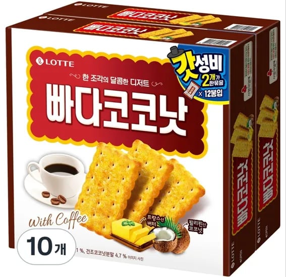 빠다코코낫 300g 12개