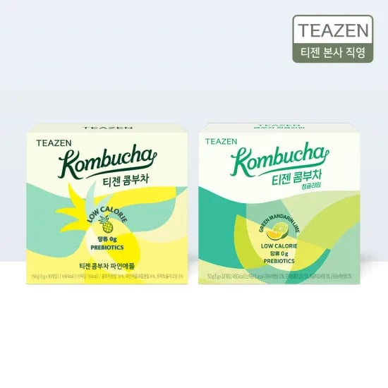 알리)티젠 콤부차 파인애플30스틱+청귤라임30스틱 12707원