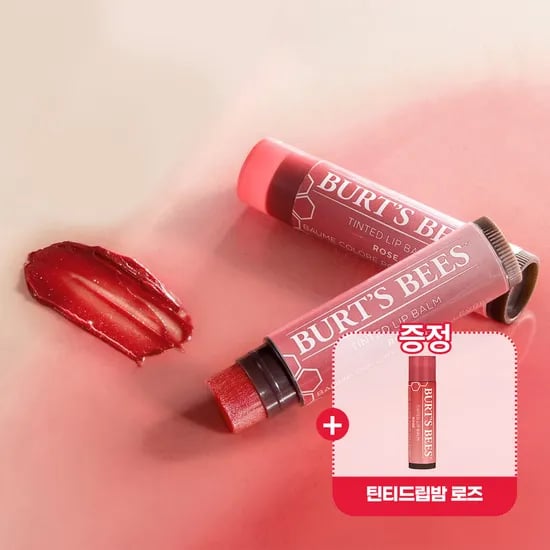 그립) 버츠비 틴티드립밤 로즈 4.25g 듀오+틴디드로즈 증정 11,200원 무배