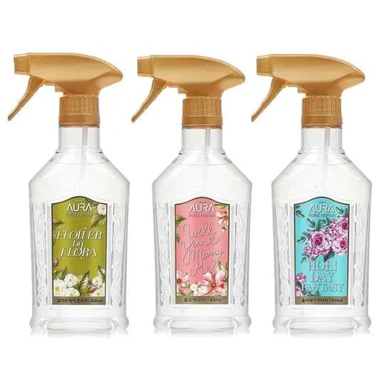 11번가)아우라 섬유향수 400ml 3종 최대할인가 7940원(개당2646원)