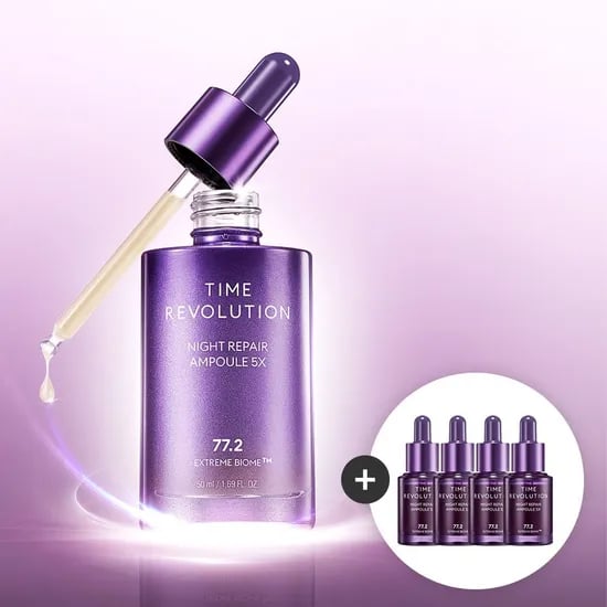 롯데온) 미샤 타임레볼루션 나이트리페어 앰플5X70ml 29610원