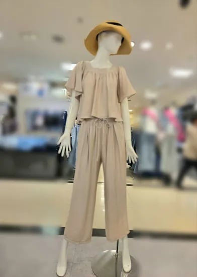 네이버)올리브데올리브 블라우스 팬츠셋업 투피스 37,700원 무배
