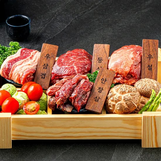토스쇼핑)소고기 야키니쿠 모듬 800g 27,900원 무배! 우설있어요